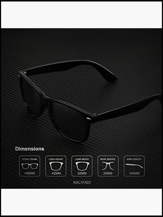 Polarized Wayfarer Sunglasses for Driving UV Protection 3 Pack Joopin Retro Square Night Vision Glasses for Men Women  main image 2